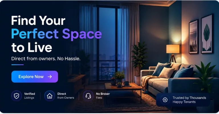 Bright living room in a verified Rentfly rental home